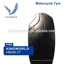 Pneu de motocyclette 4,50-17 80 / 100-17 100 70 17,180 / 55-17 110/90 17 Choix de qualité des pneus de motocyclette Choix du fournisseur